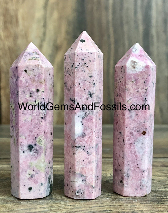 Rhodonite Point 50mm