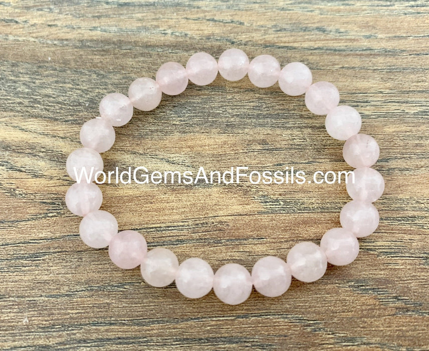 Rose Quartz Bracelet 6mm