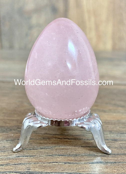 Rose Quartz Eggs 30mm