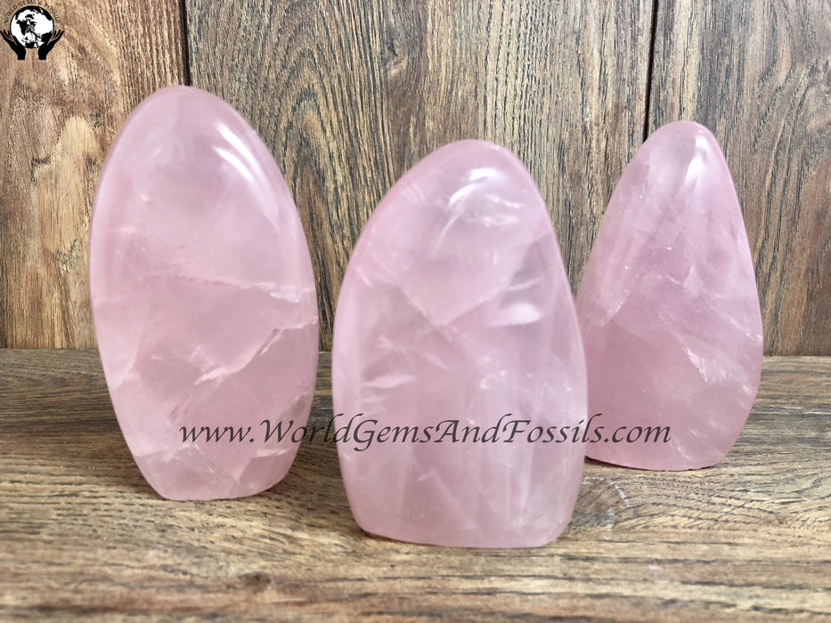 Rose Quartz Free Forms B