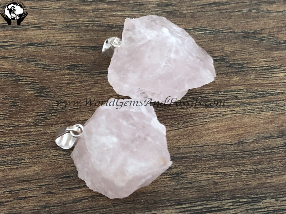 Rose Quartz Pendant Rough