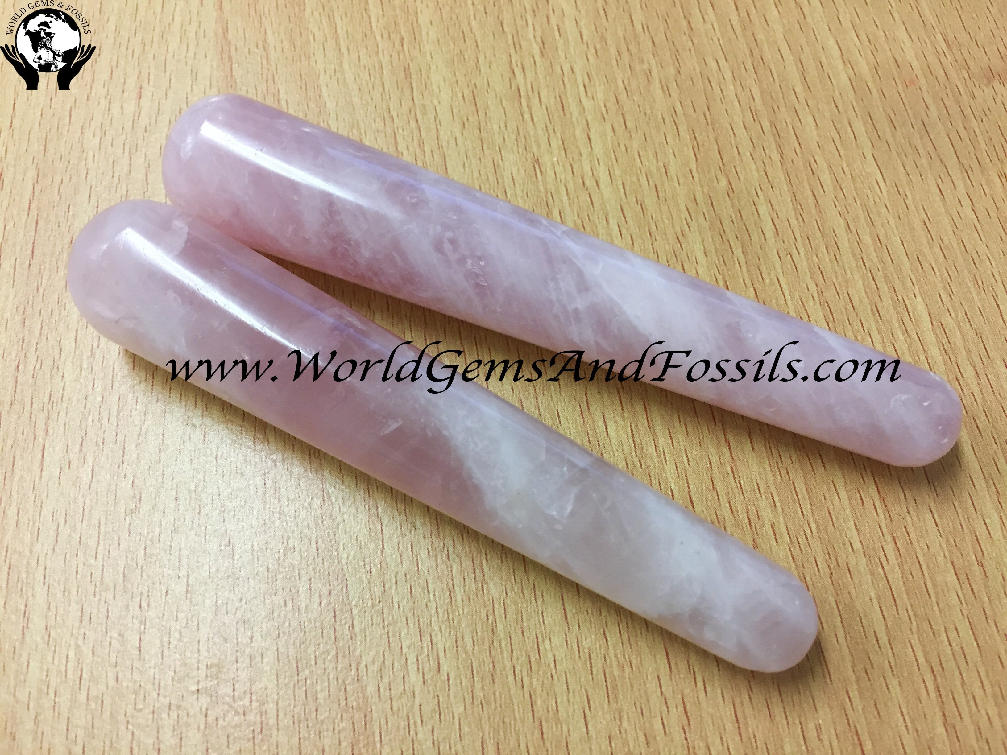 Rose Quartz Round End Wands