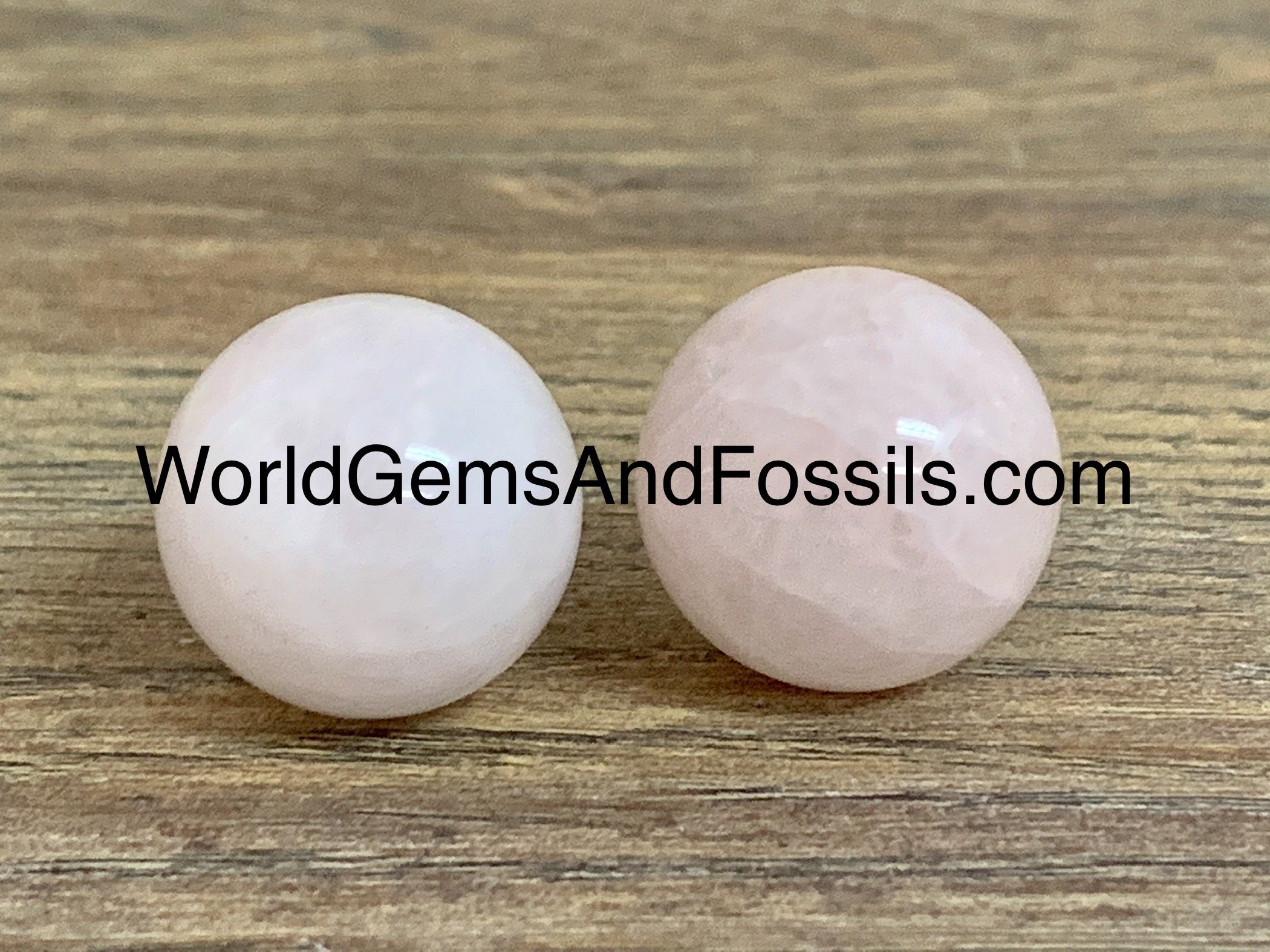 Rose Quartz Spheres 20mm