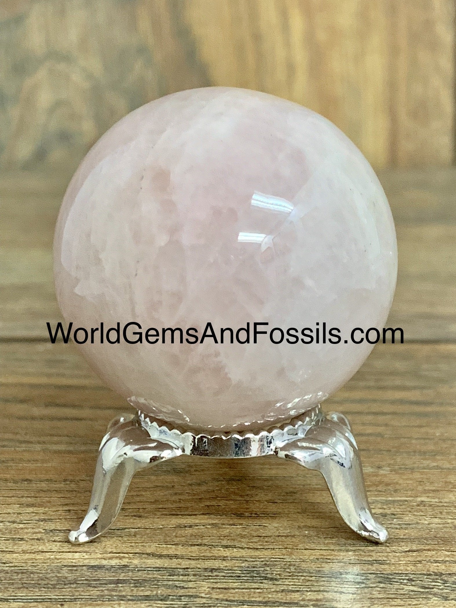 Rose Quartz Spheres 40mm