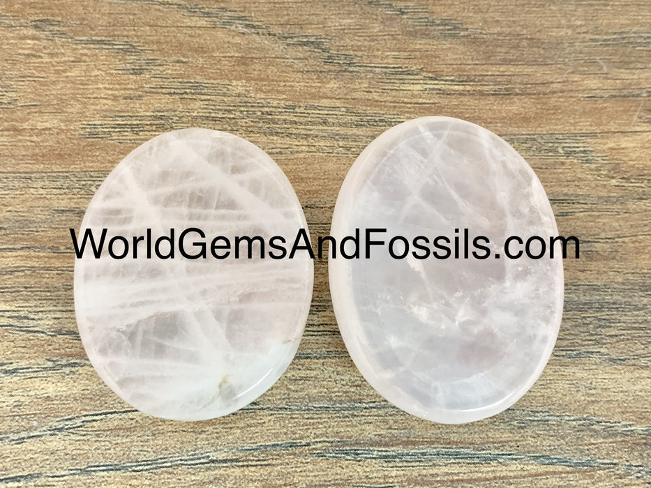 Rose Quartz Worry Stone