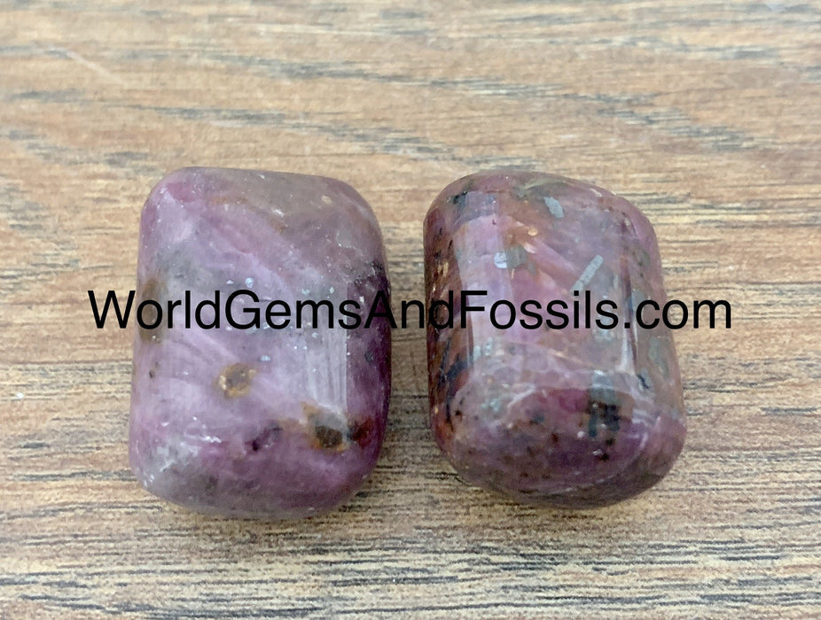 Ruby Tumbled Stones 3pcs