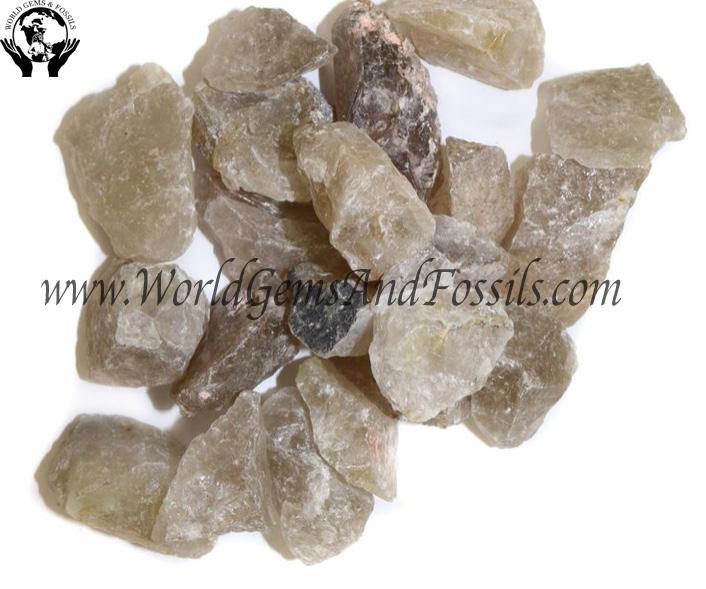 Golden Rutilated Quartz Rough Stones 1 lb