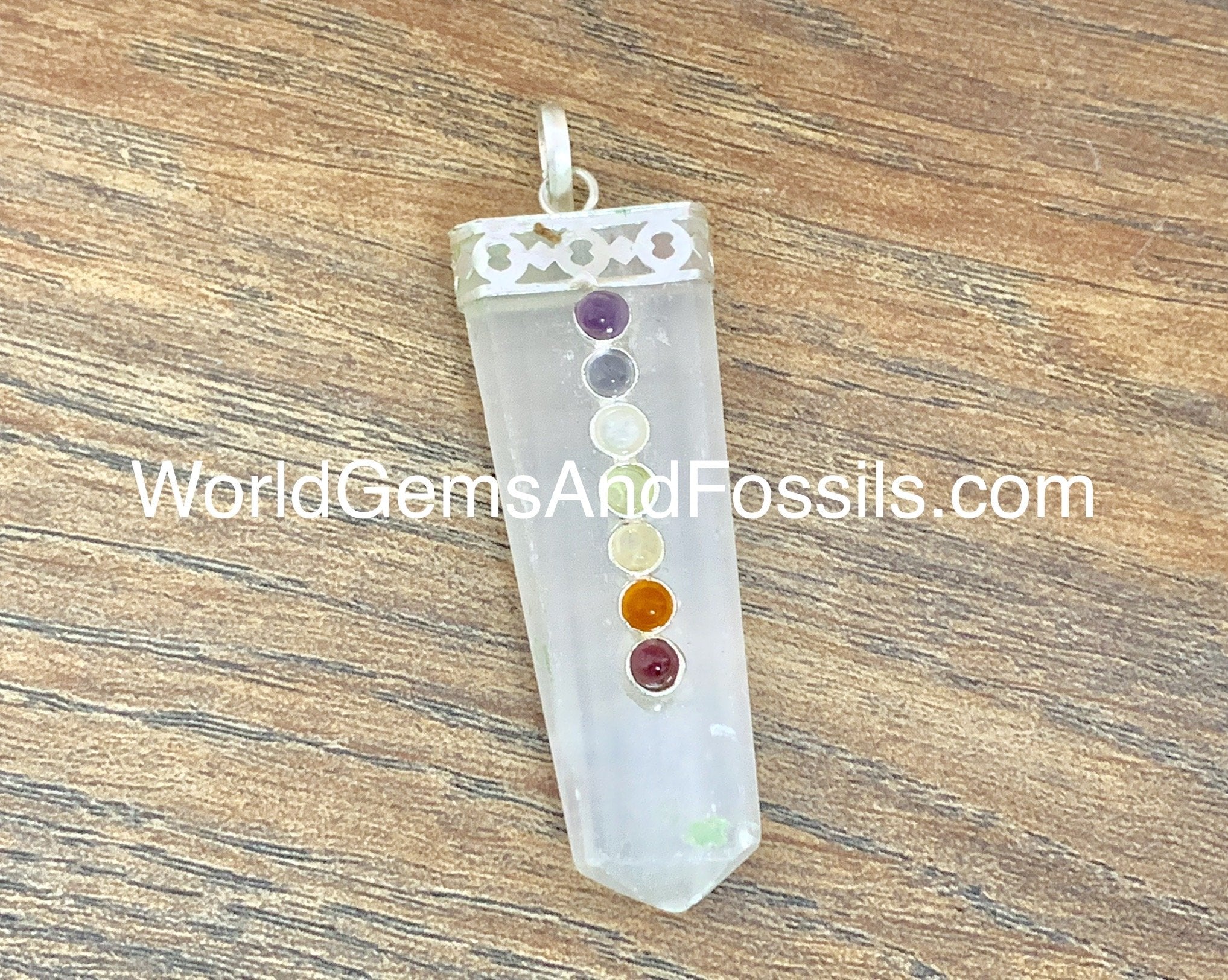 Selenite Pendants