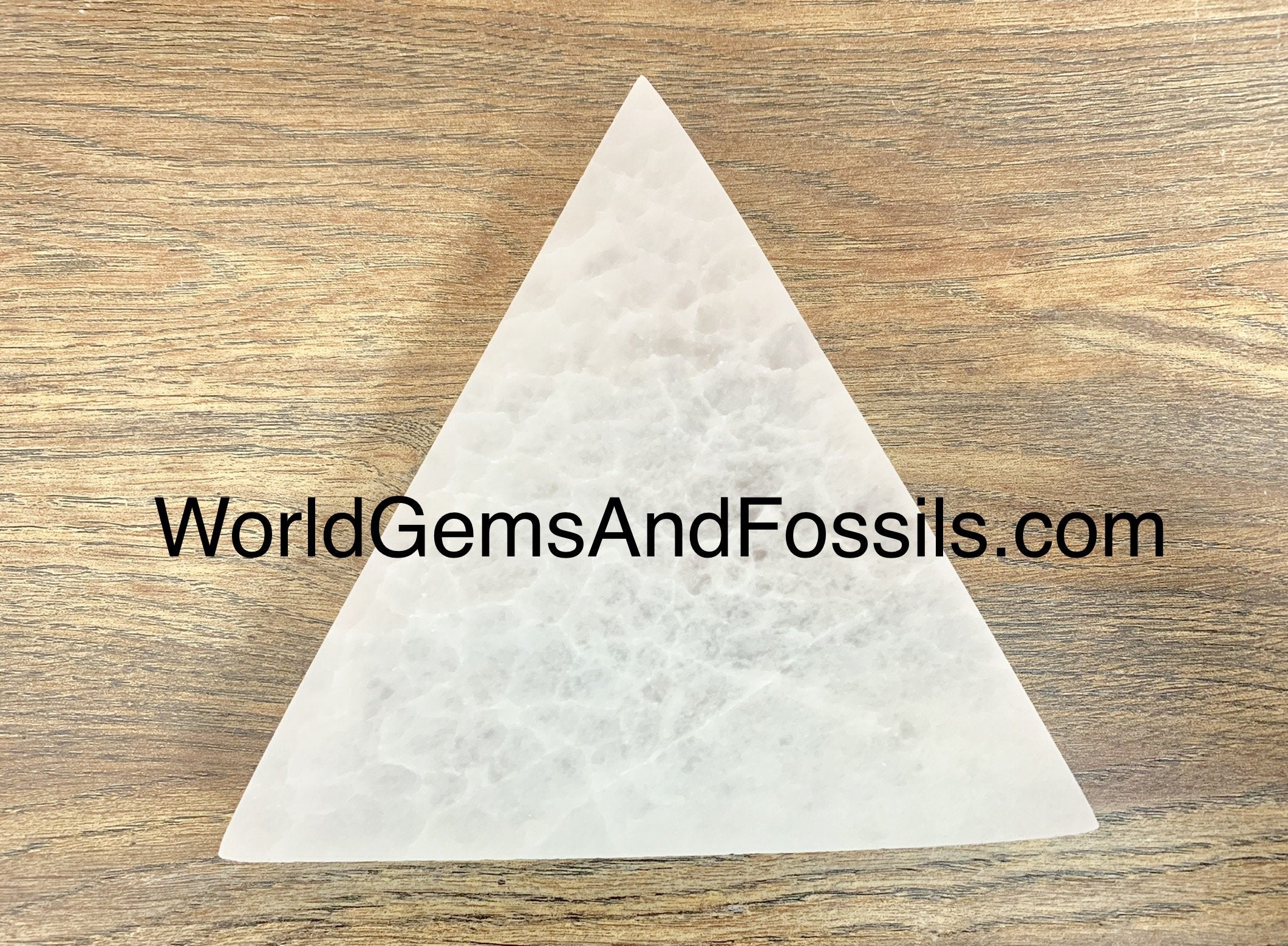 Selenite Plates Triangle