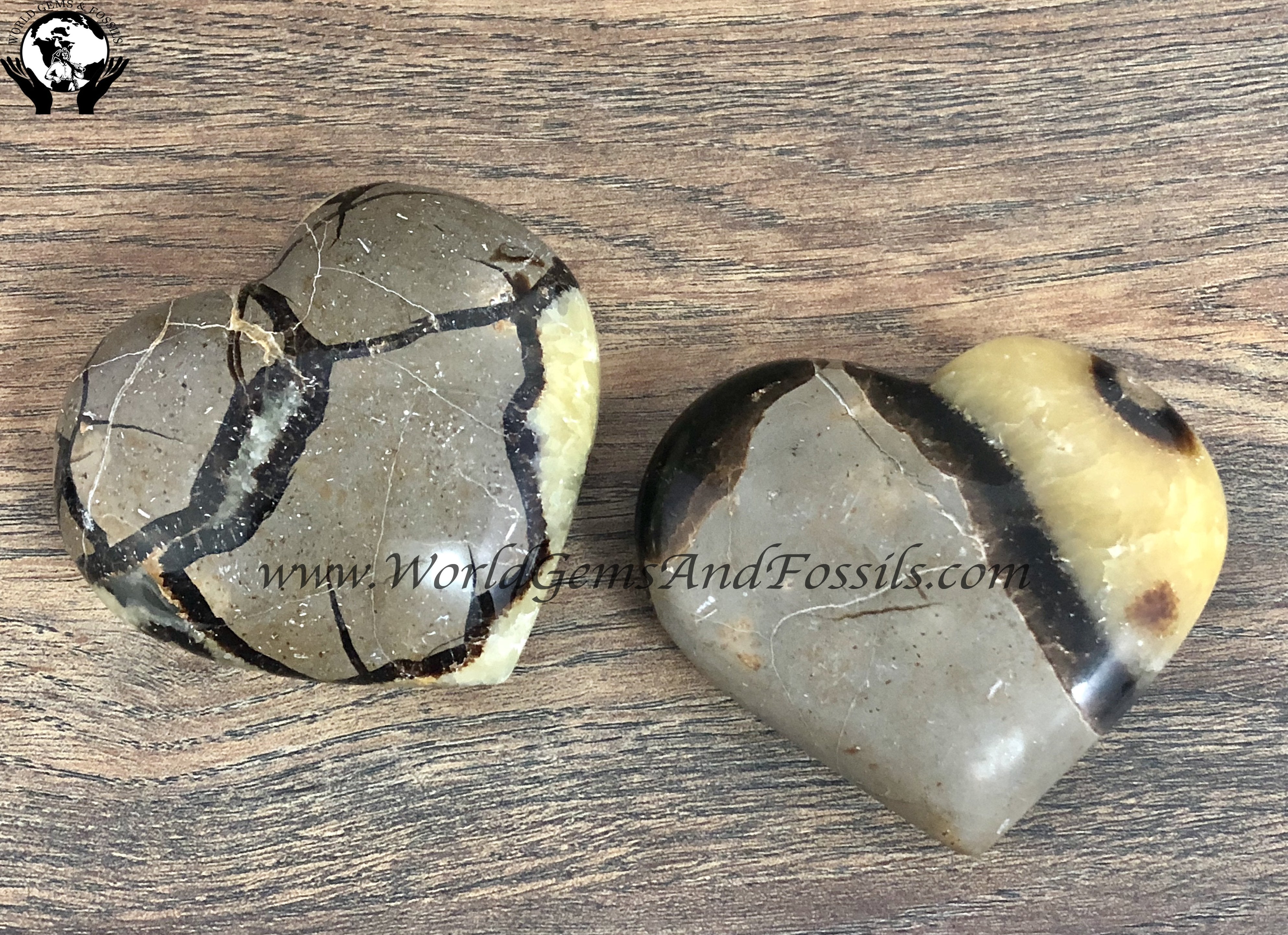 Septarian Hearts