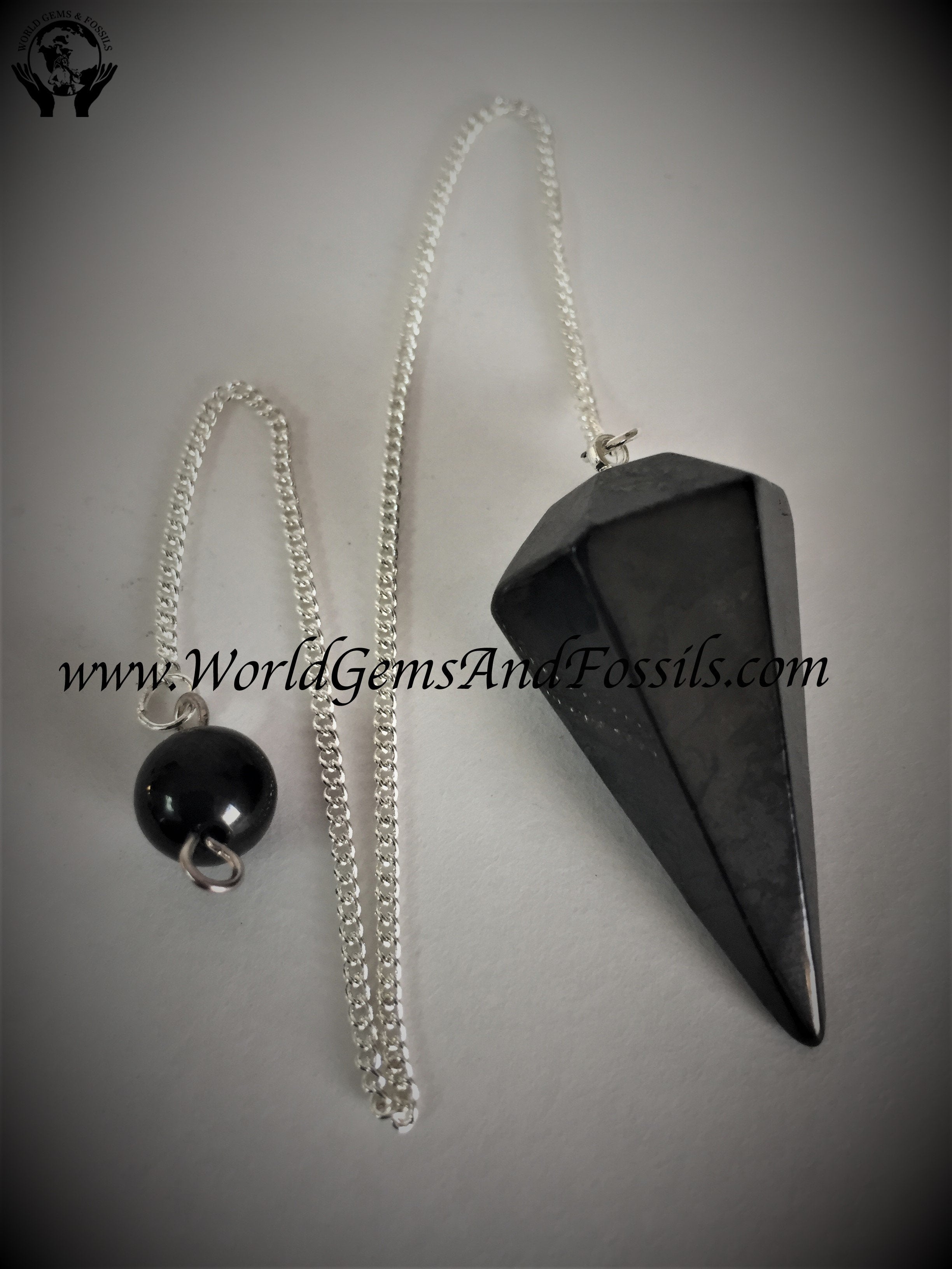 Shungite Pendulums Faceted