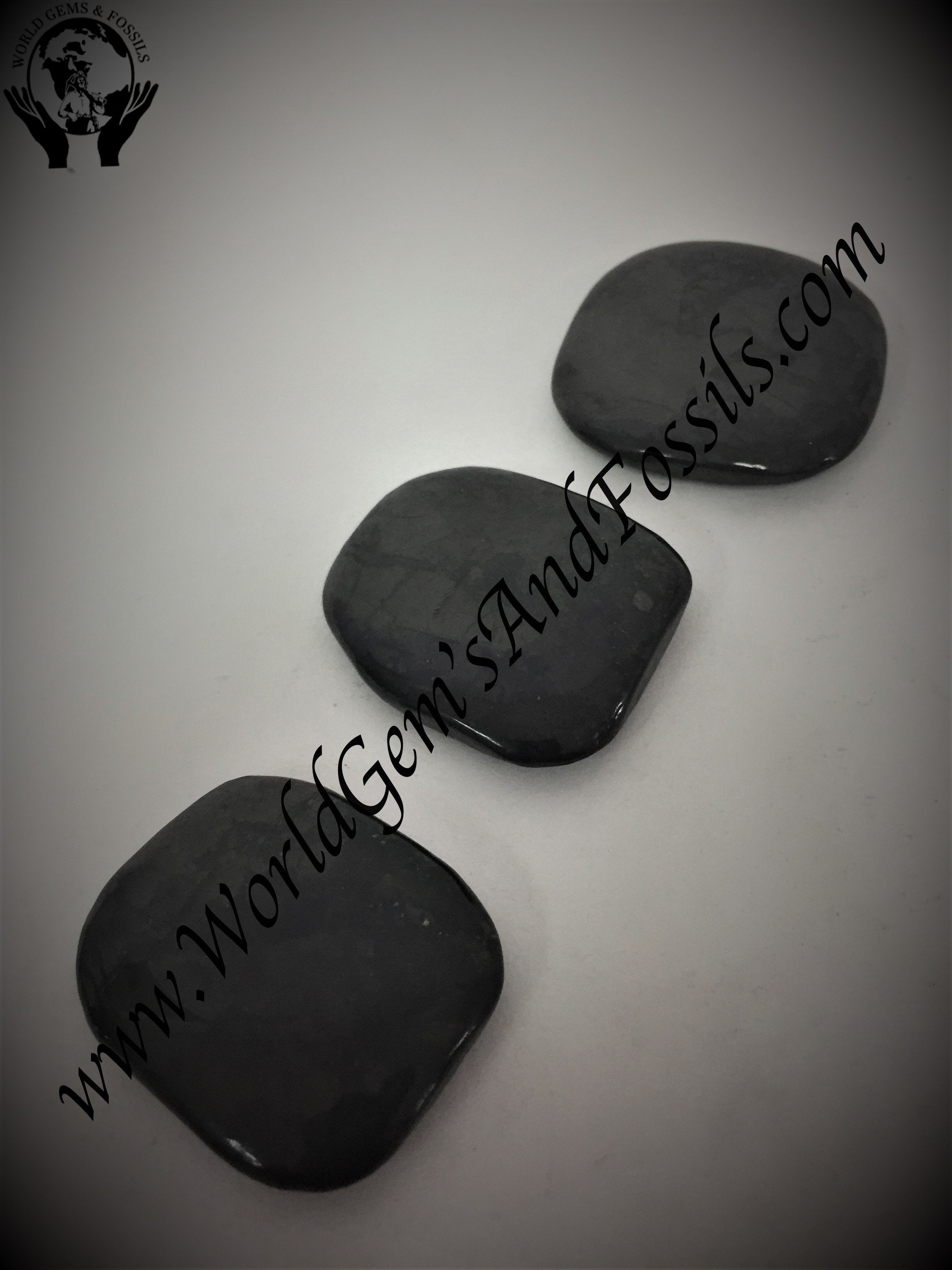 Shungite Irregular Shape Palm Stones