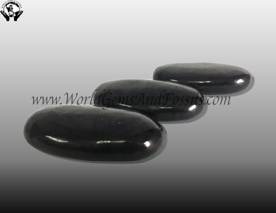 Shungite Oval Palm Stone