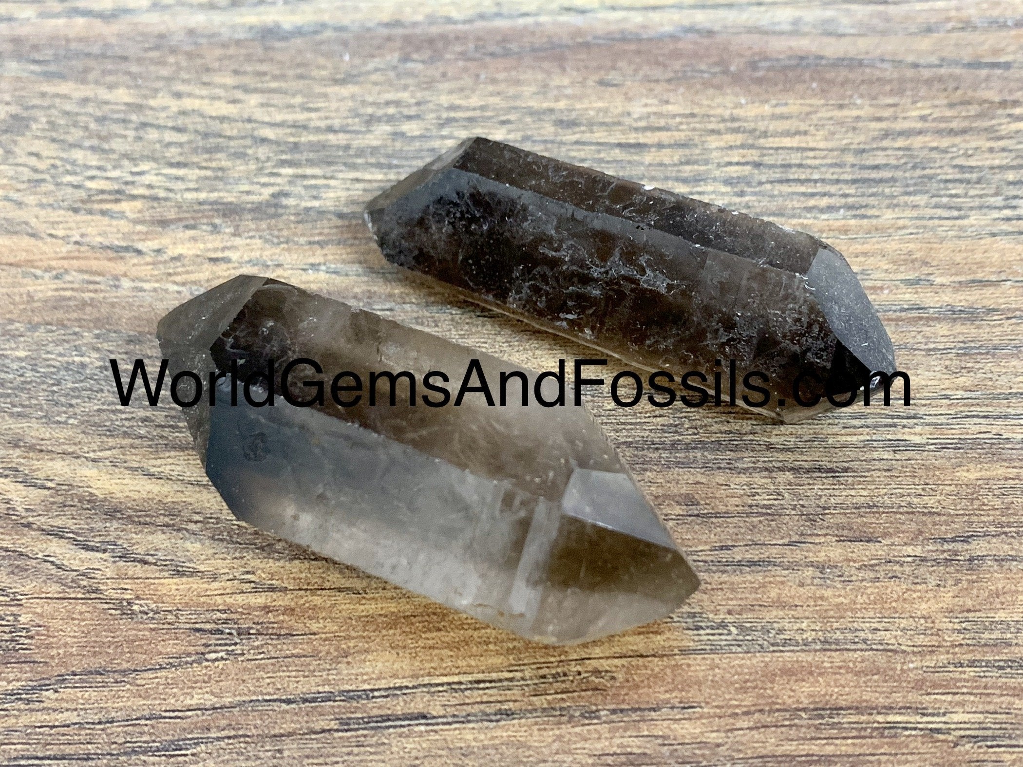 Smoky Quartz Double Terminated Points 1
