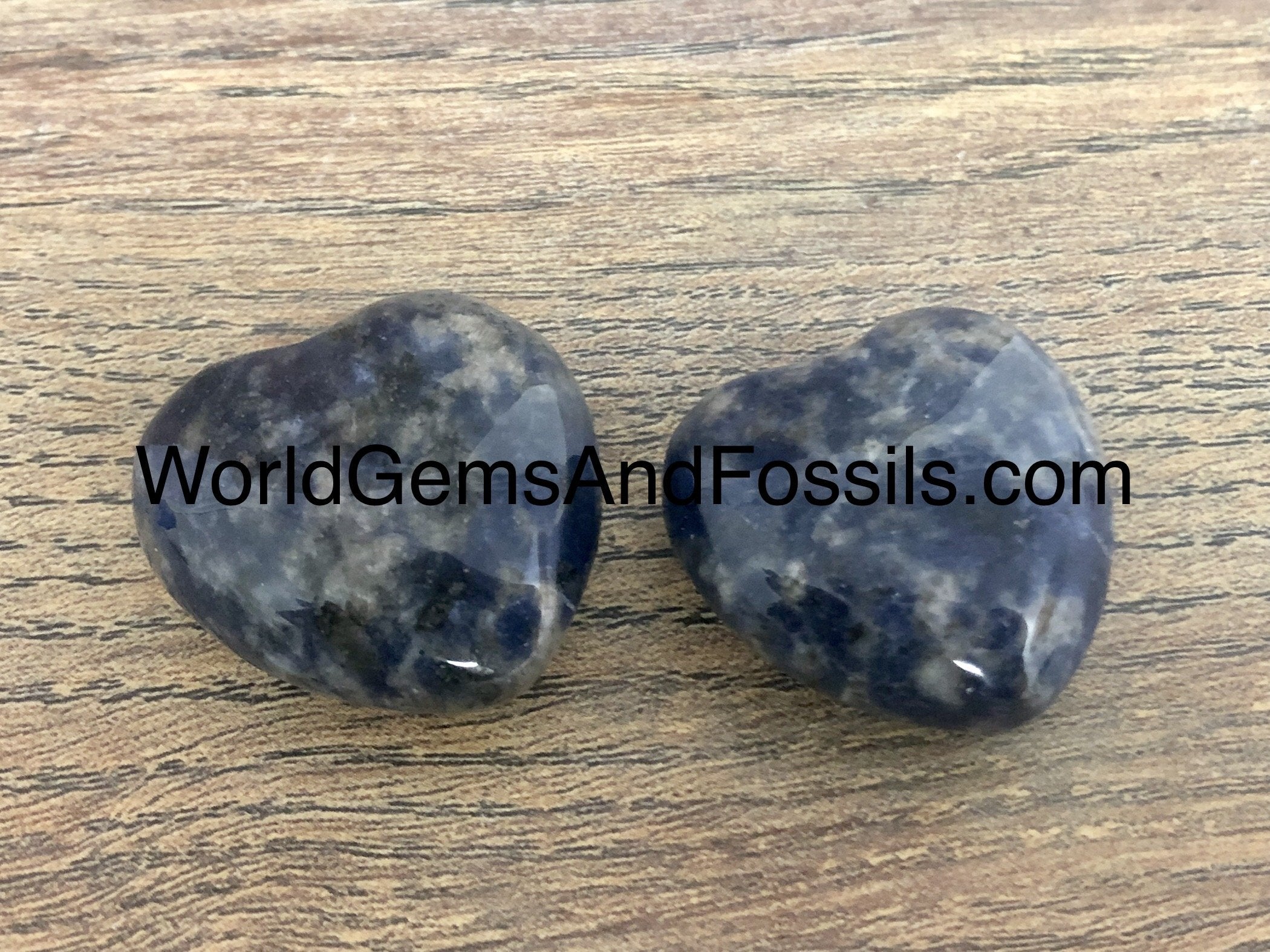 Sodalite Hearts 30mm