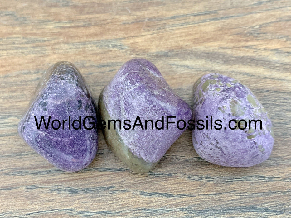 Stichtite Tumbled Stones 5pcs