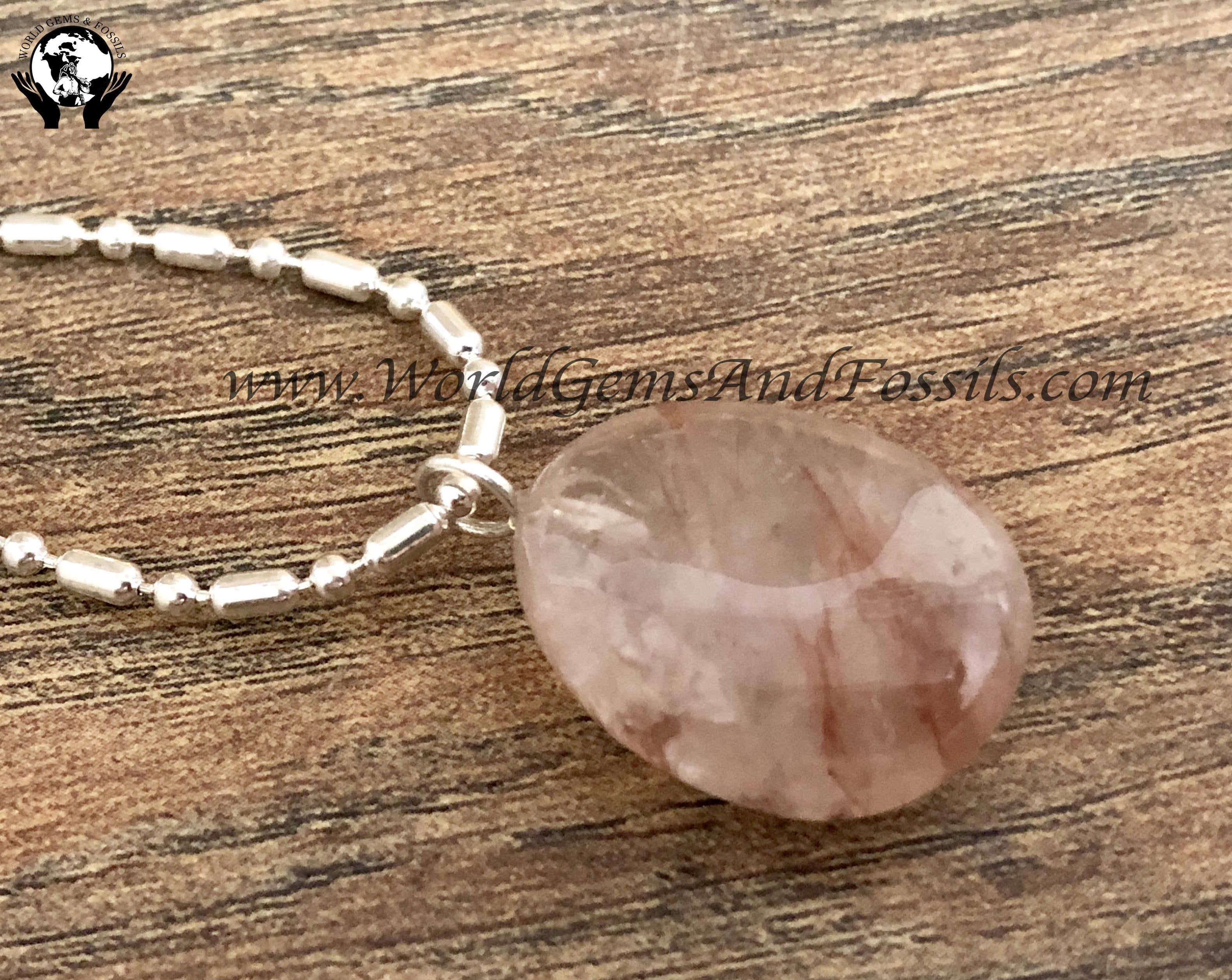 Strawberry Quartz Necklace