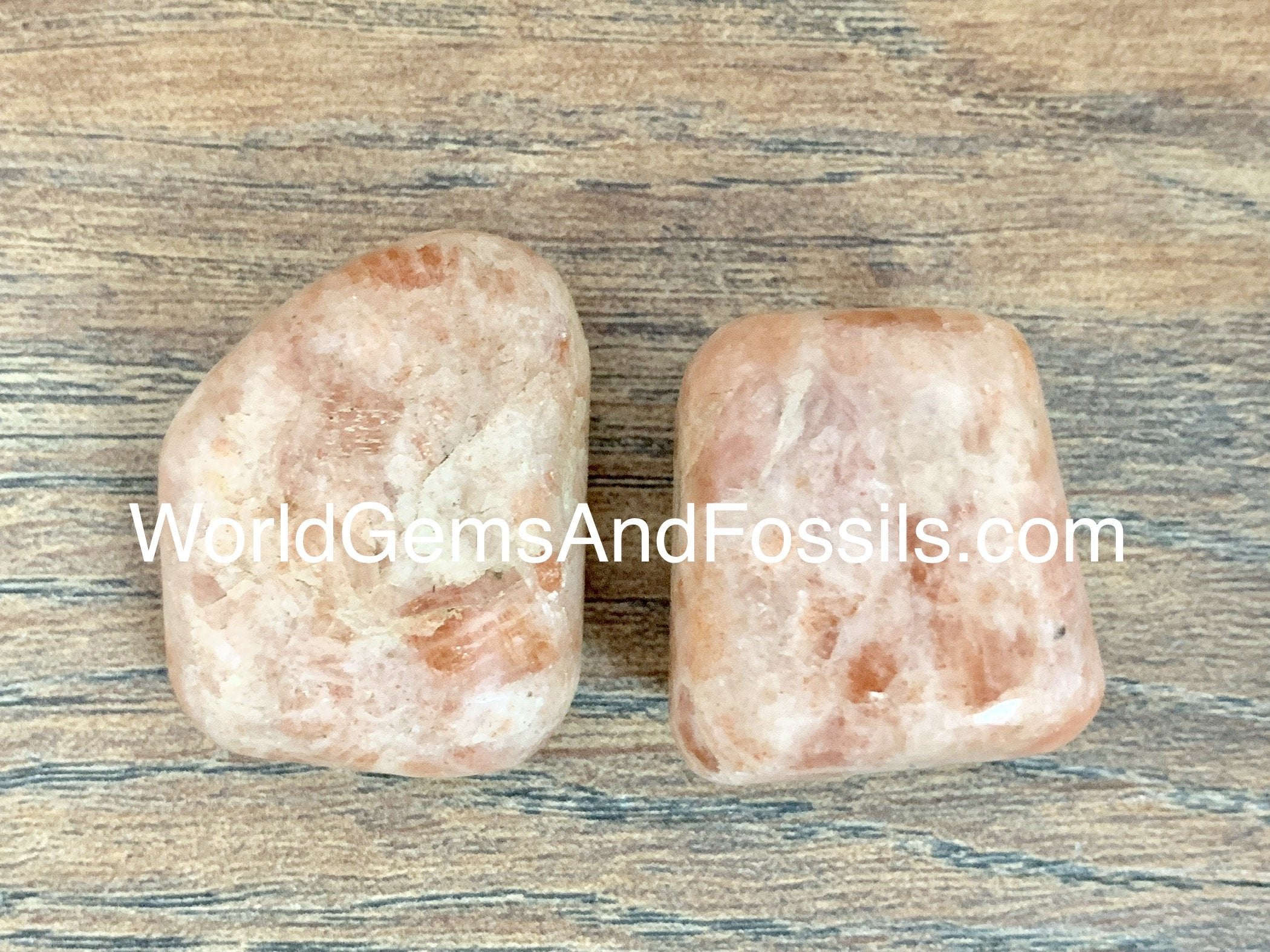 Sunstone Tumbled Stones 3pc Set