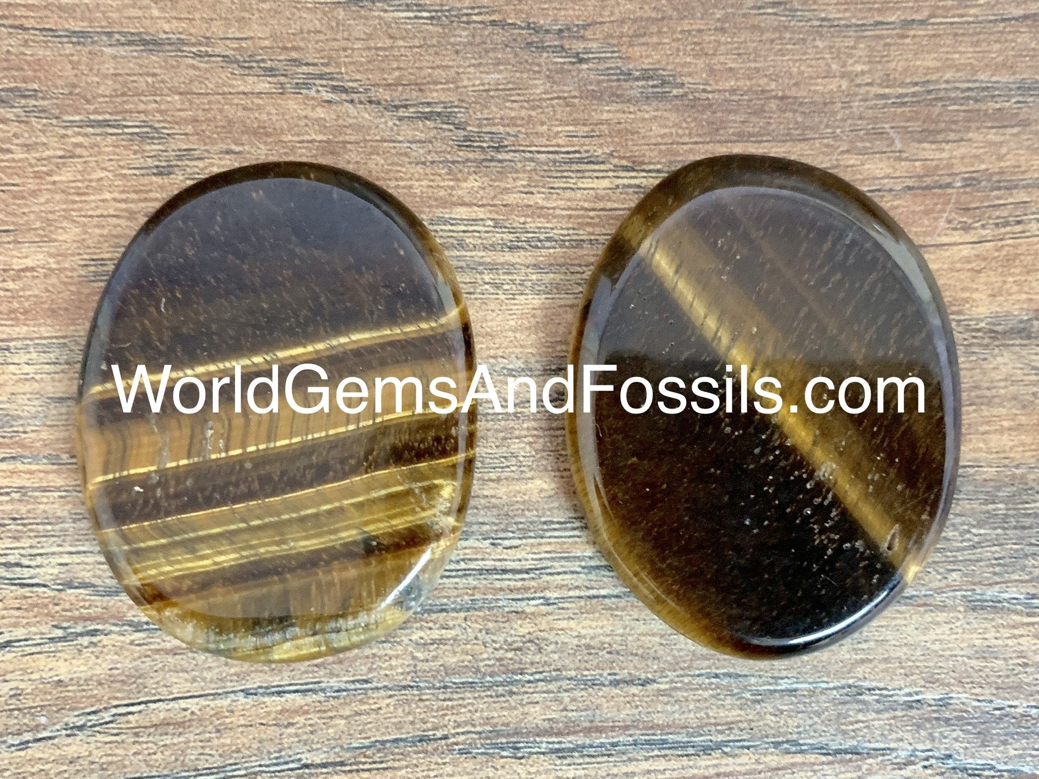 Tiger Eye Palm Stones