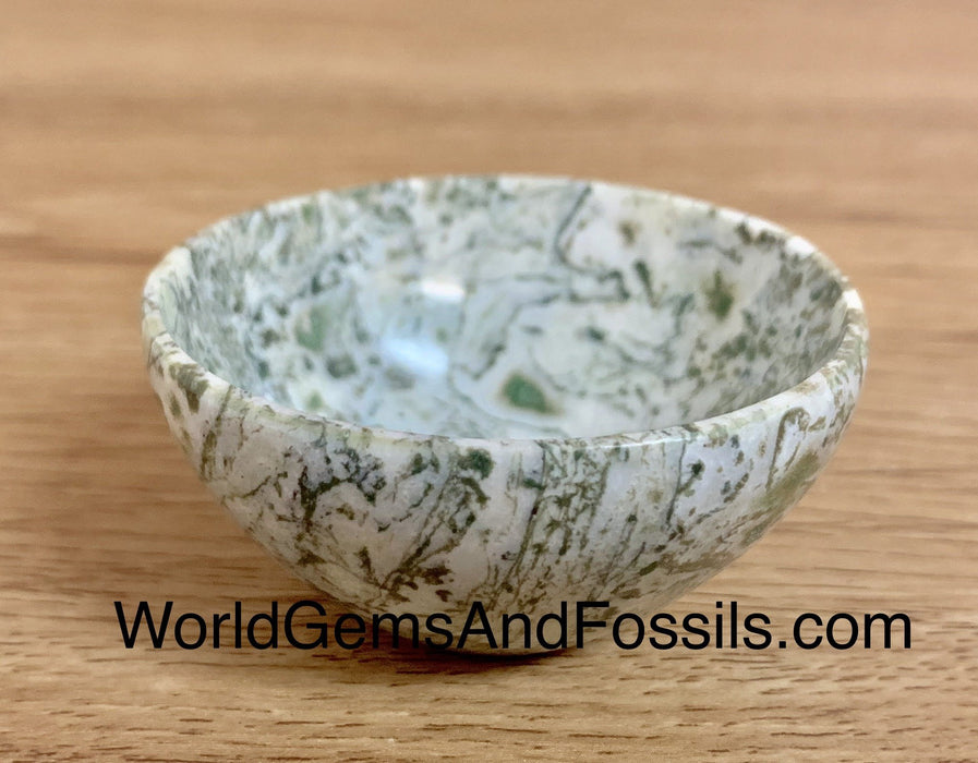 Tree Agate Bowl 2"