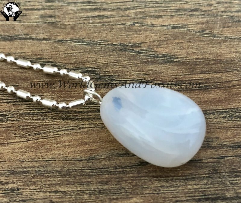White Opal Necklace