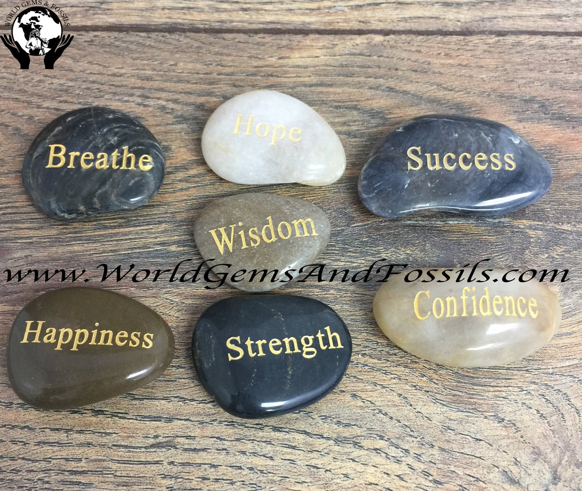 Word Pebbles — World Gems And Fossils