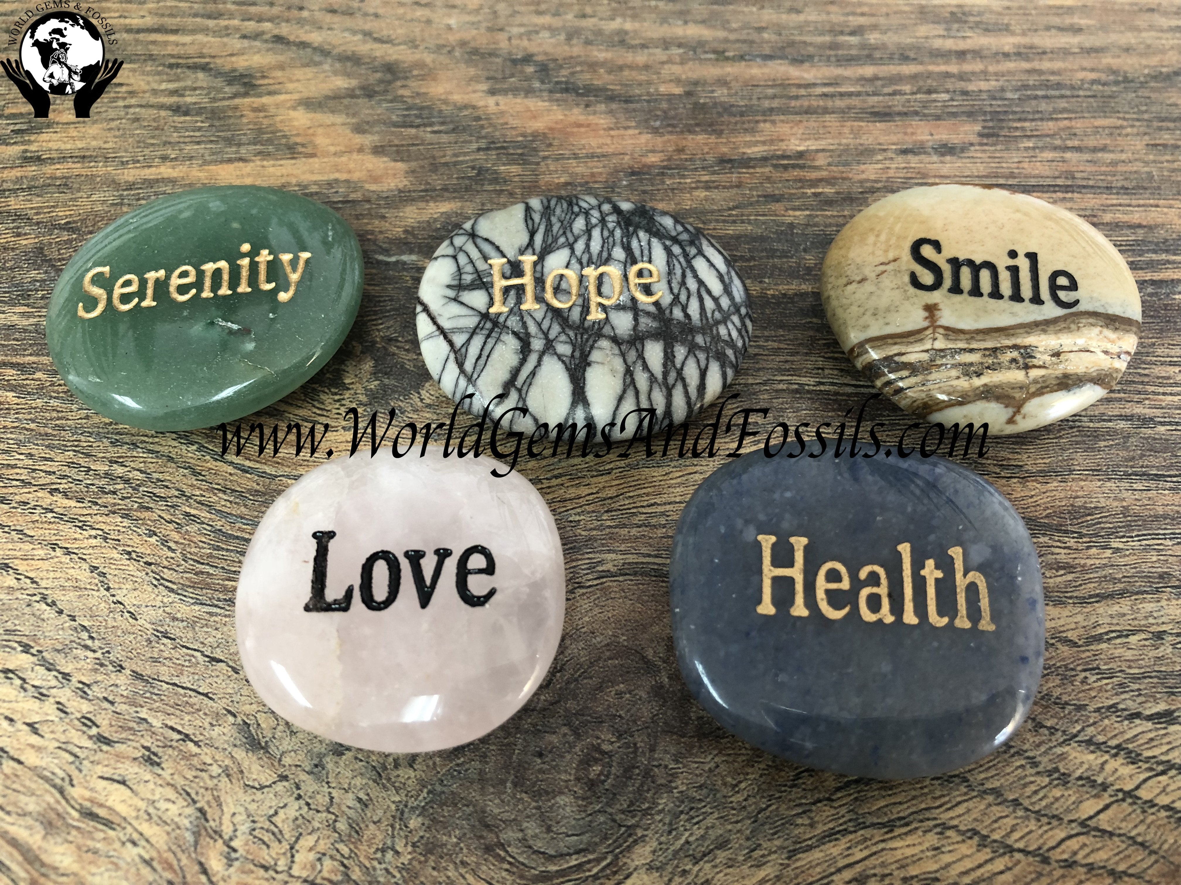 Word Stone Magnets