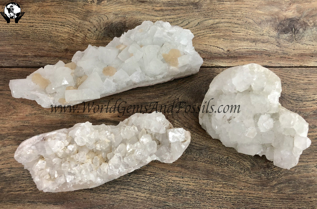 Zeolite Specimens 'A' Quality 4"-8"